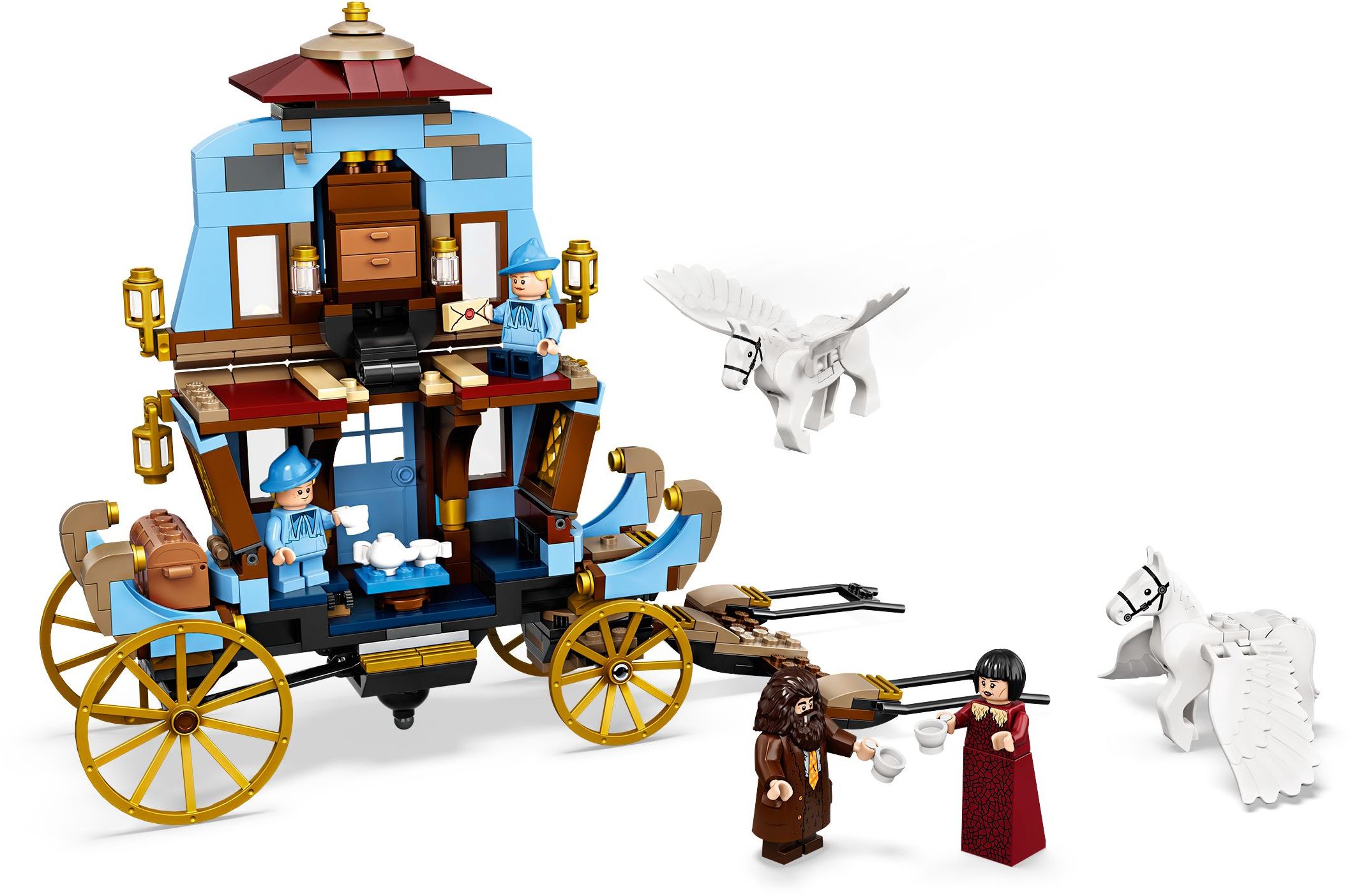 LEGO Harry Potter 75958 Kočár z Krásnohůlek: Příjezd do Bradavic