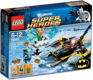 LEGO Super Heroes 76000 Batman vs Mr.Freeze: Aquaman v ledu