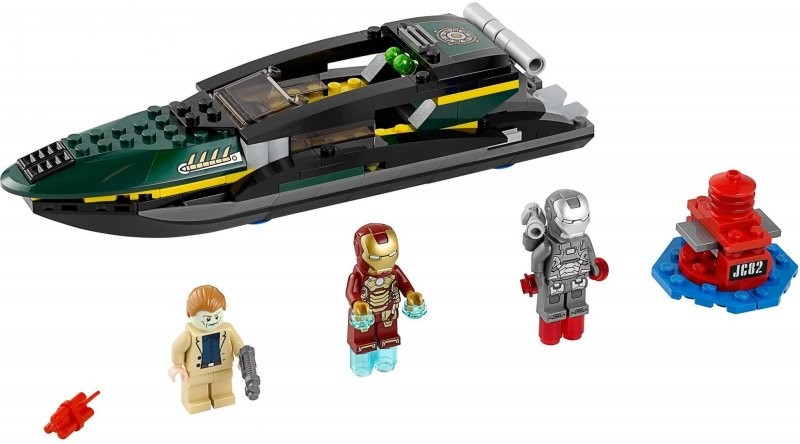 LEGO Super Heroes 76006 Iron Man: Bitva v přístavu