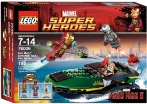 LEGO Super Heroes 76006 Iron Man: Bitva v přístavu