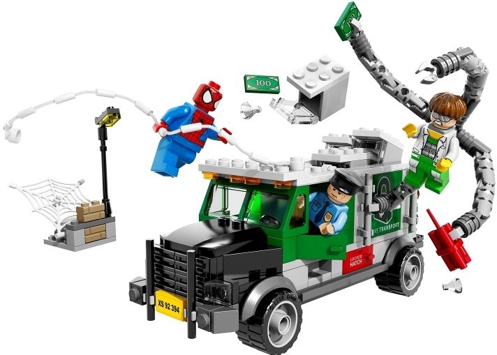 LEGO Super Heroes 76015 Náklaďák Heist Doc Ocka