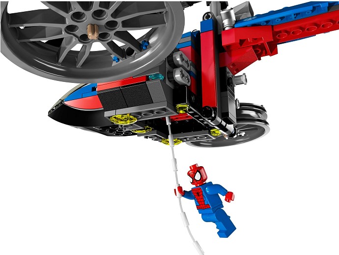 LEGO Super Heroes 76016 Pavoučí záchranný vrtulník