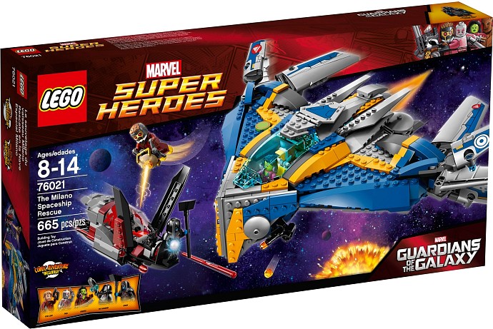 LEGO Super Heroes 76021 Záchrana vesmírné lodi Milano