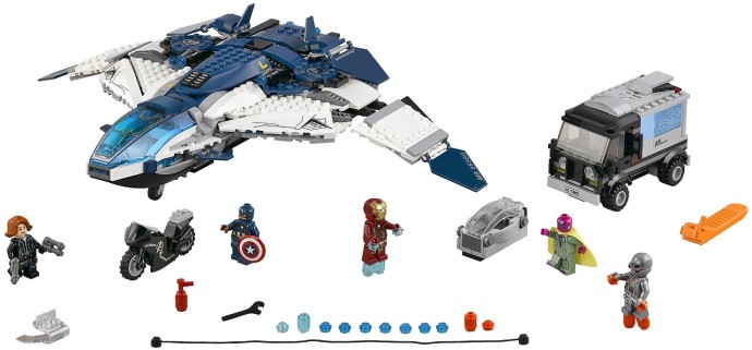LEGO Super Heroes 76032 Městská honička s tryskáčem Quinjeta