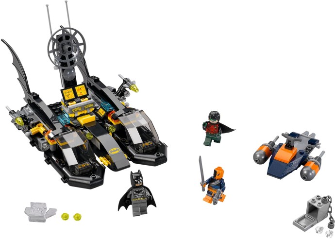 LEGO Super Heroes 76034 Honička v přístavu s Batmanovým člunem