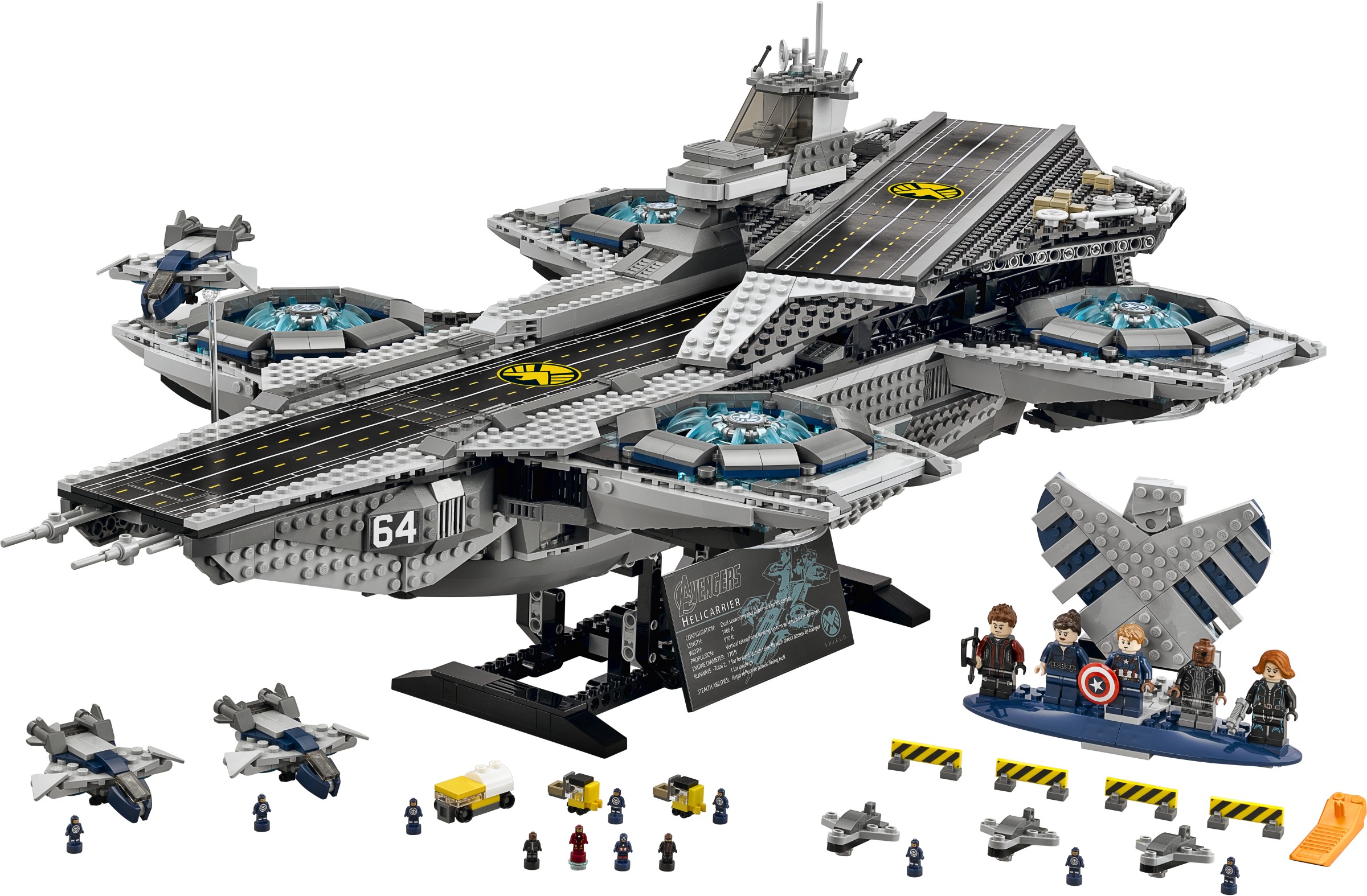 LEGO Super Heroes 76042 SHIELD Helicarrier