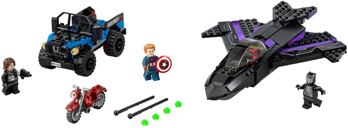 LEGO Super Heroes 76047 Pronásledování Black Pantherem