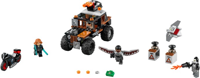 LEGO Super Heroes 76050 Nebezpečná krádež Crossbonese