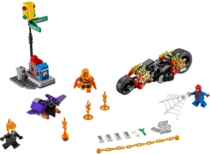 LEGO Super Heroes 76058 Spiderman: Ghost Rider vstupuje do týmu