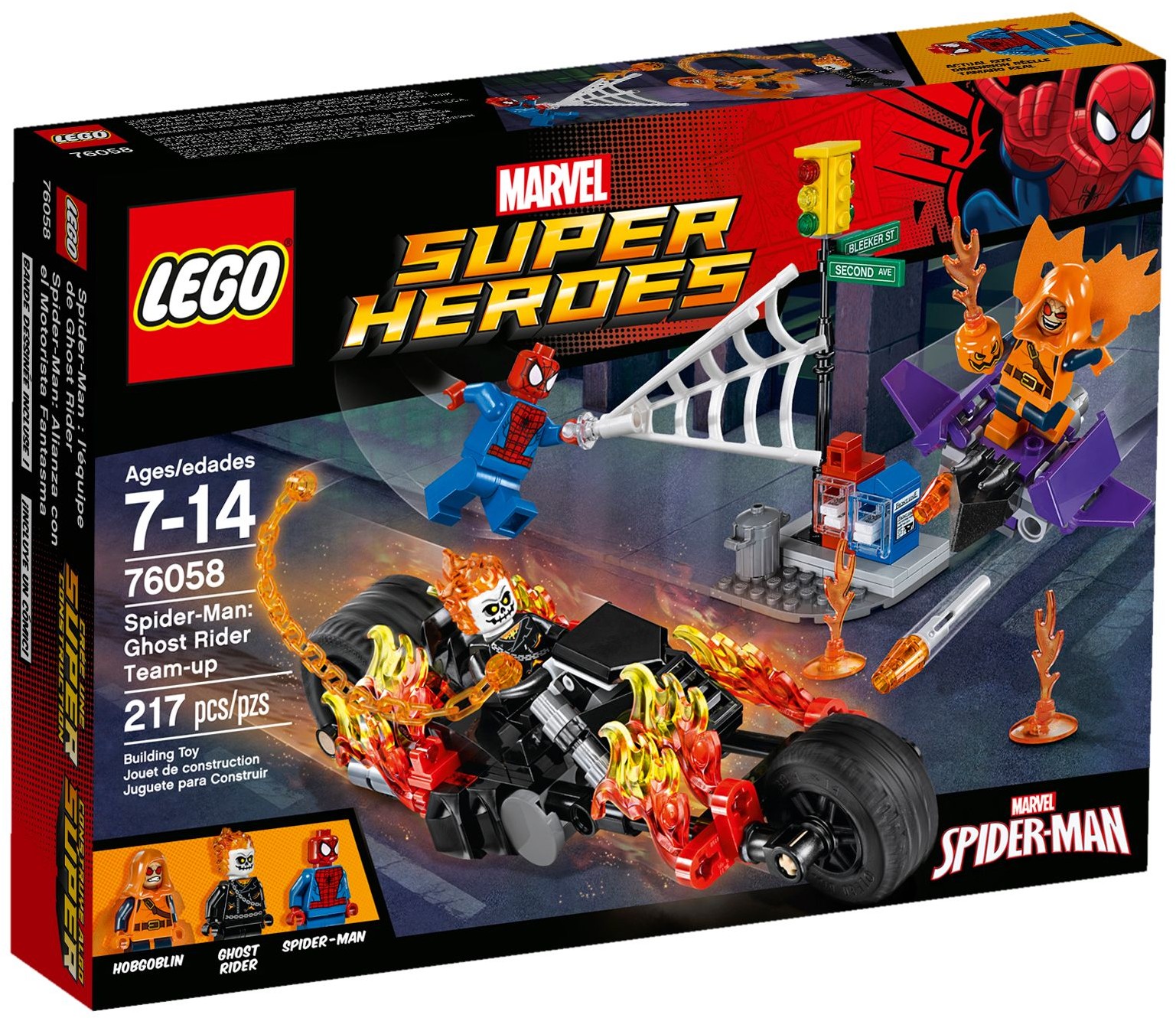 LEGO Super Heroes 76058 Spiderman: Ghost Rider vstupuje do týmu