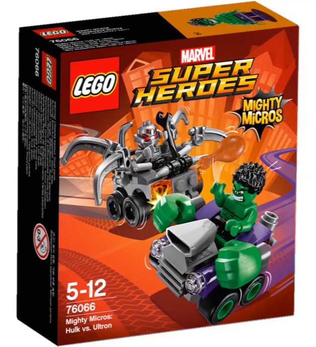 LEGO Super Heroes 76066 Mighty Micros: Hulk vs. Ultron