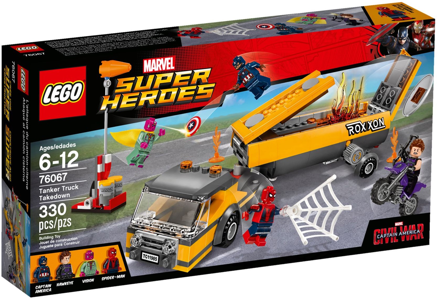 Lego Super Heroes 76067 Zničení cisterny