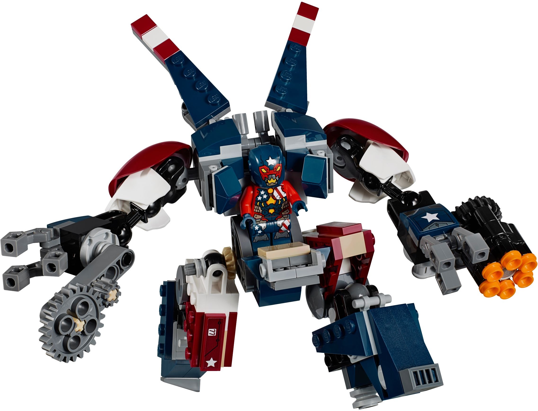 LEGO Super Heroes 76077 Iron Man: Robot z detroitských oceláren