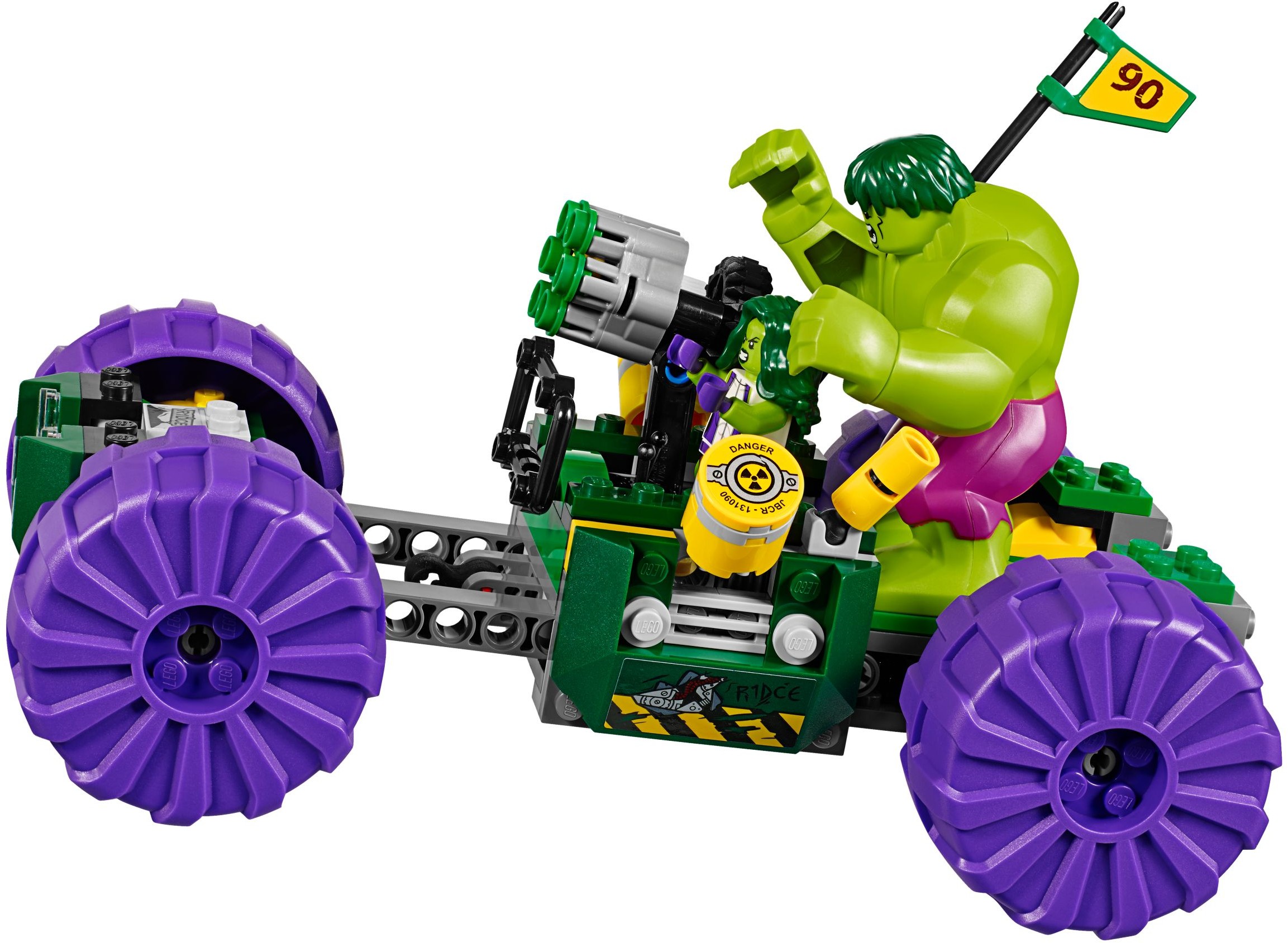 LEGO Super Heroes 76078 Hulk vs. Červený Hulk