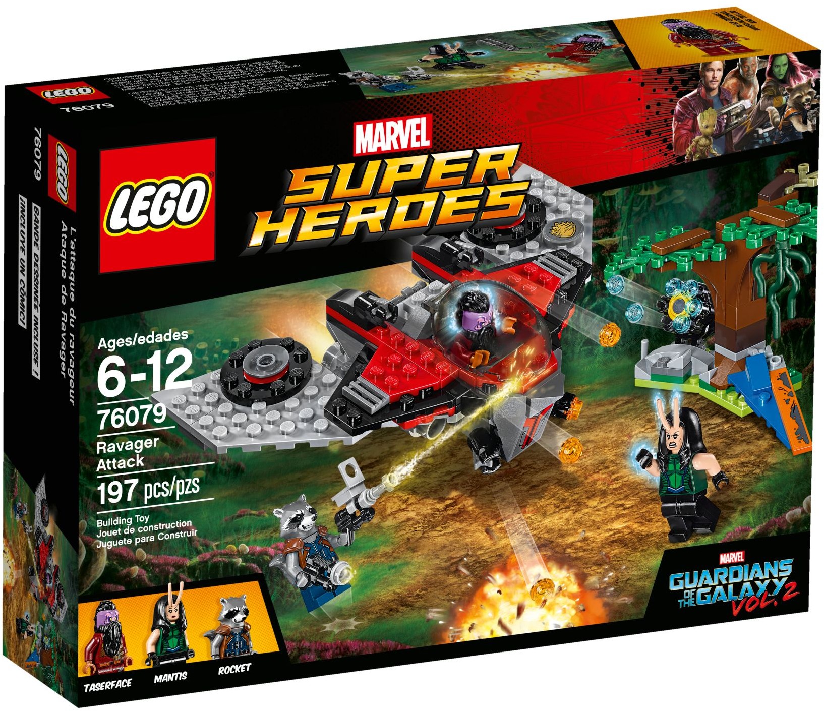 LEGO Super Heroes 76079 Útok Ravagera