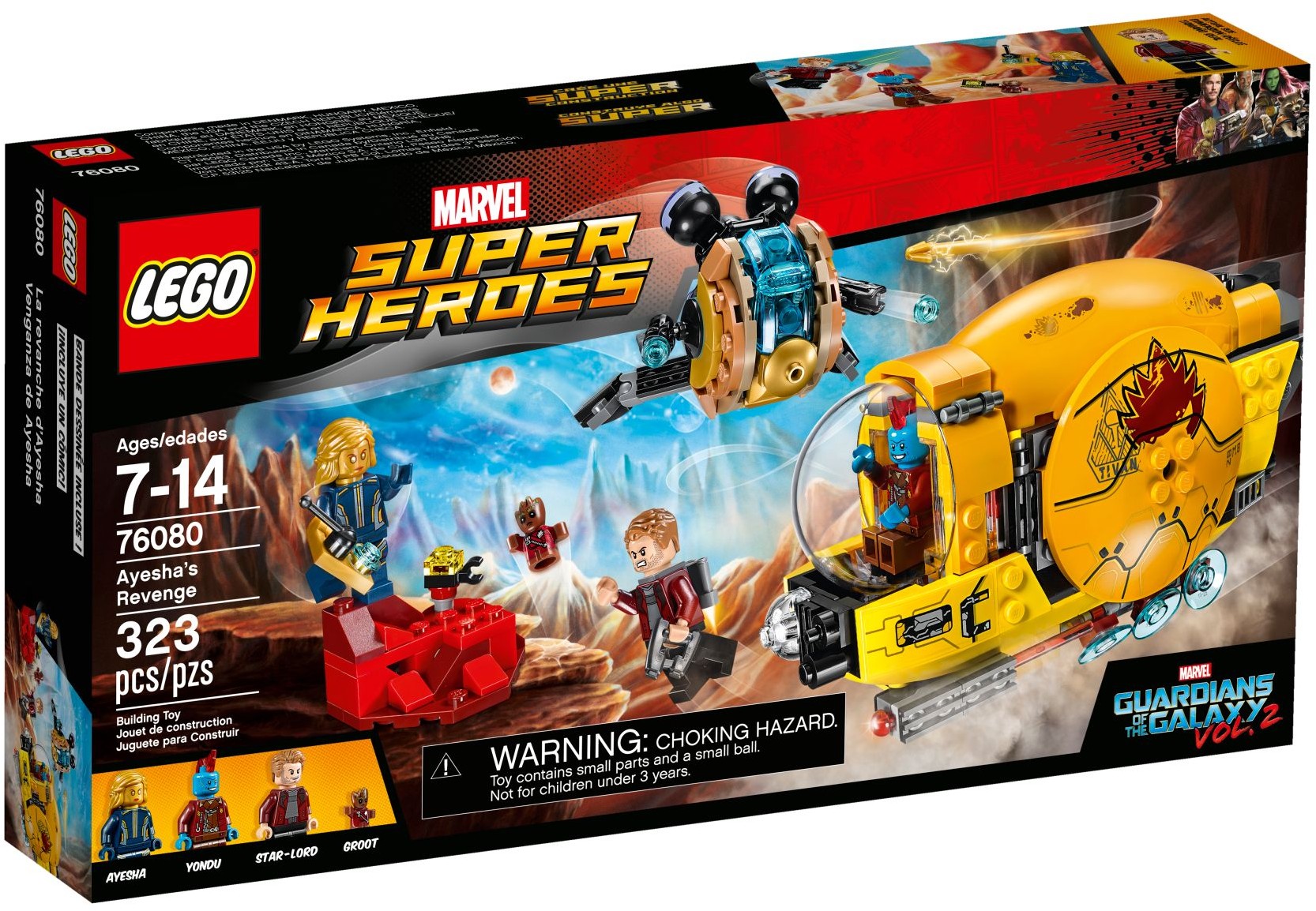 LEGO Super Heroes 76080 Ayeshina pomsta