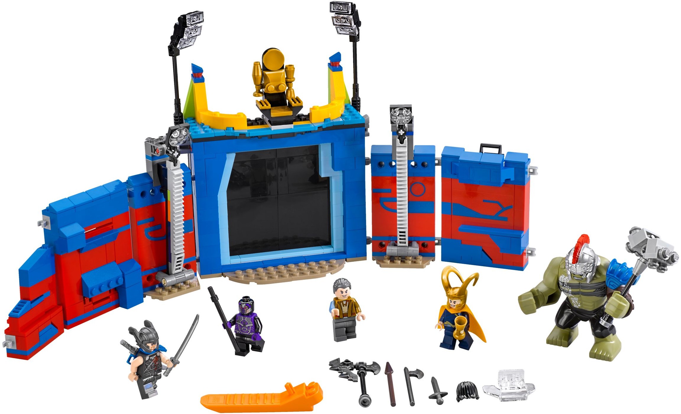 LEGO Super Heroes 76088 Thor vs. Hulk: Souboj v aréně