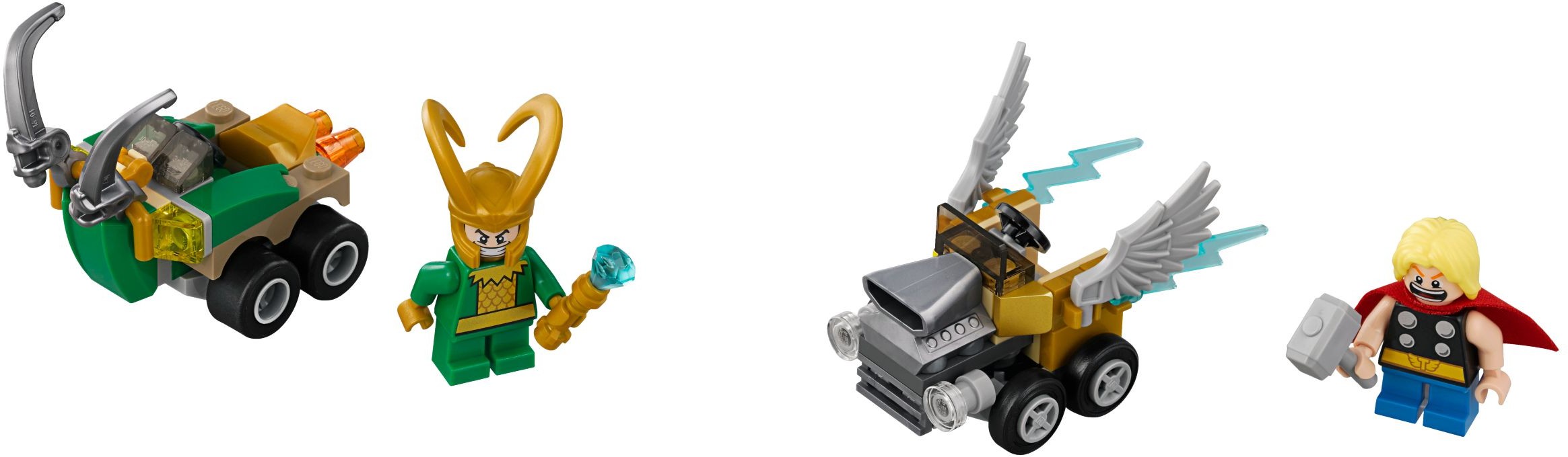 LEGO Super Heroes 76091 Mighty Micros: Thor vs. Loki