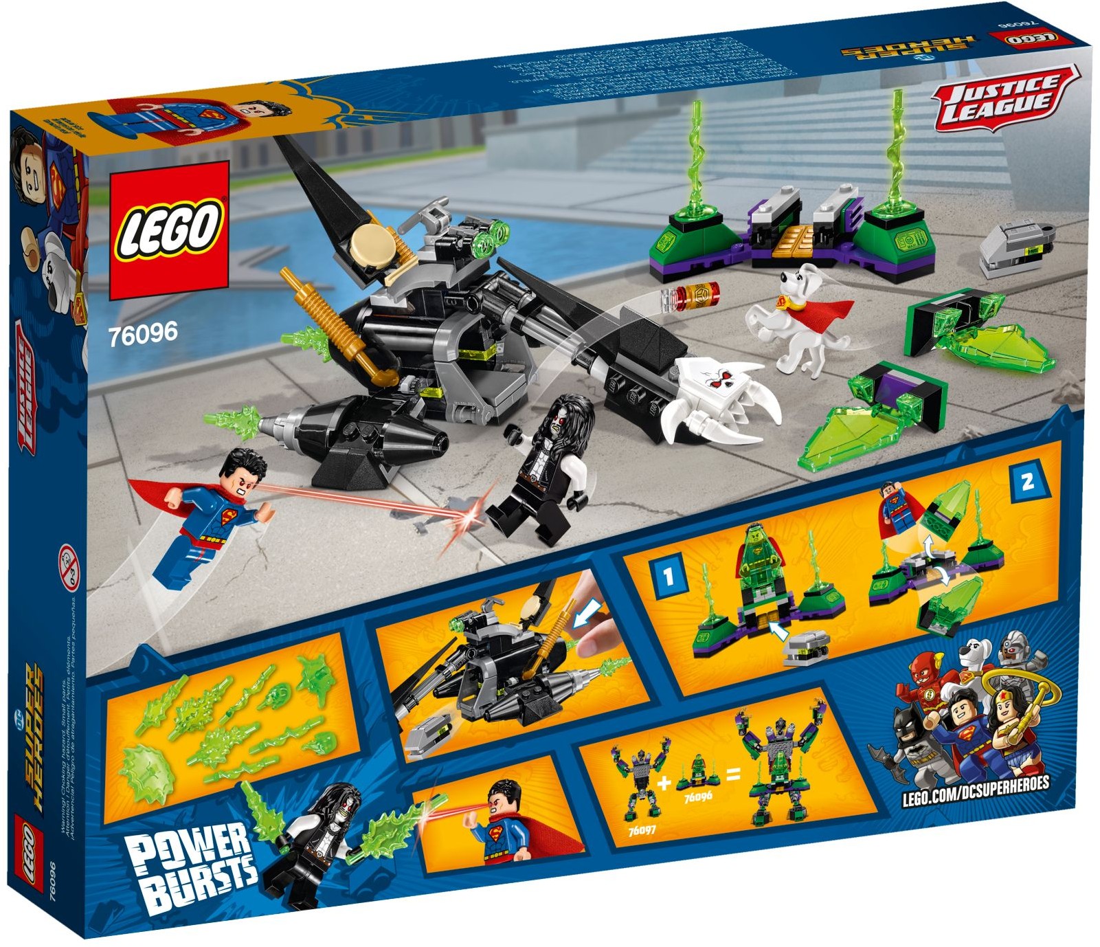 LEGO Super Heroes 76096 Superman a Krypto se spojili