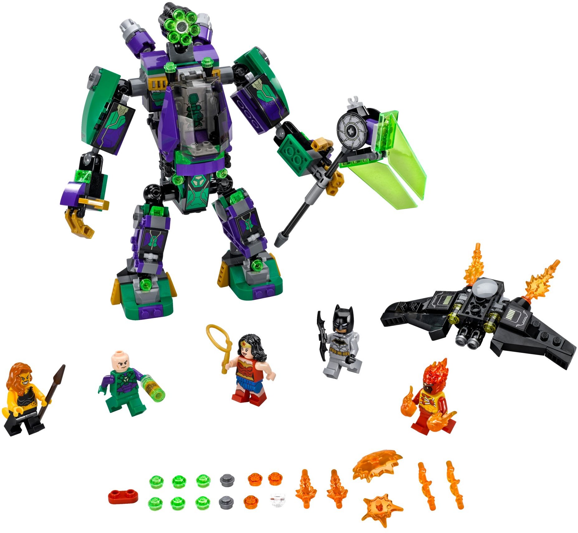 LEGO Super Heroes 76097 Lex Luthor a zničení robota