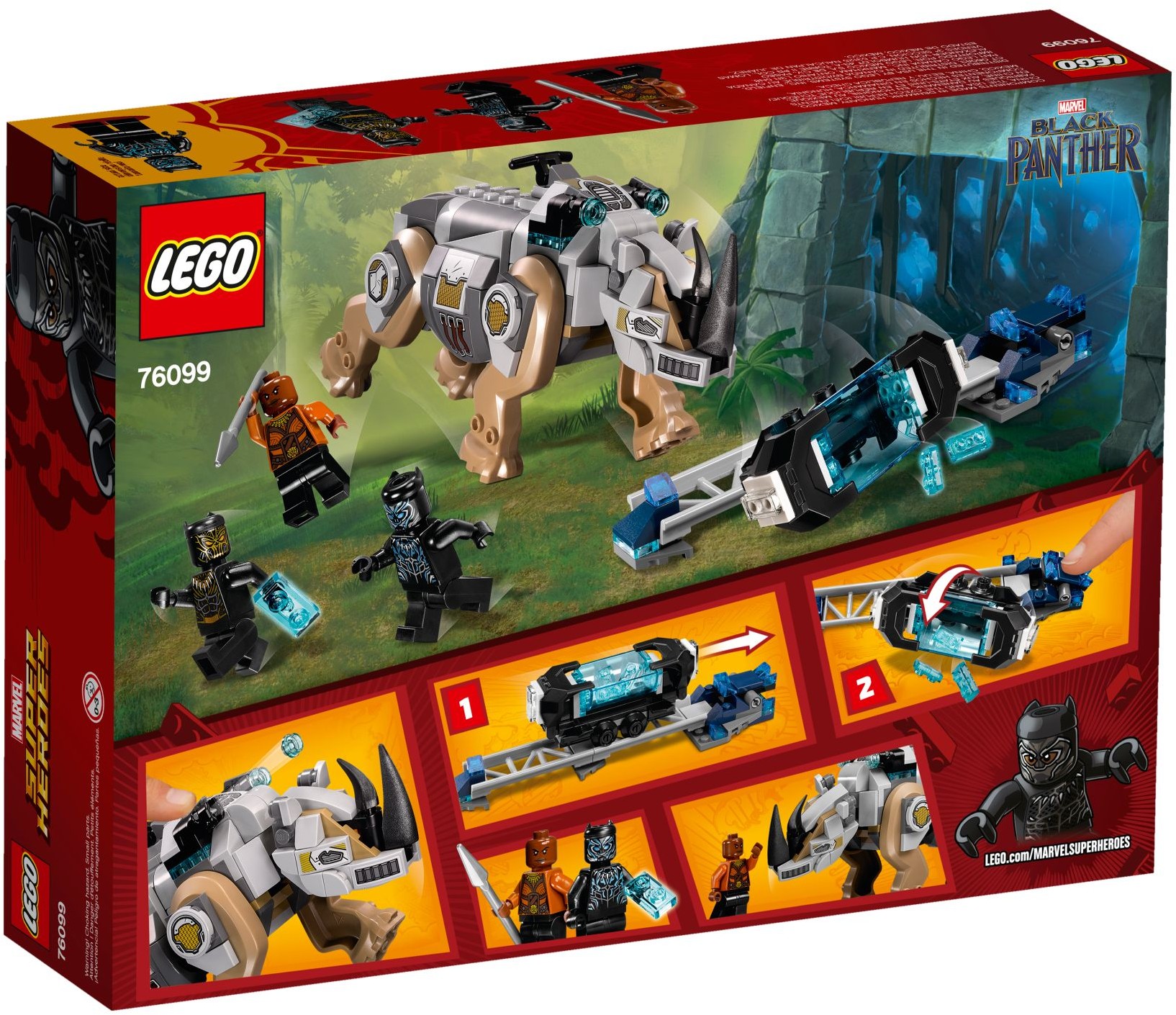 LEGO Super Heroes 76099 Souboj Rhino a Mine