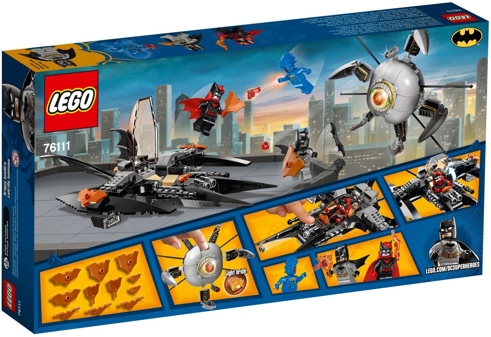 LEGO Super Heroes 76111 Batman™: Zničení Brother Eye™