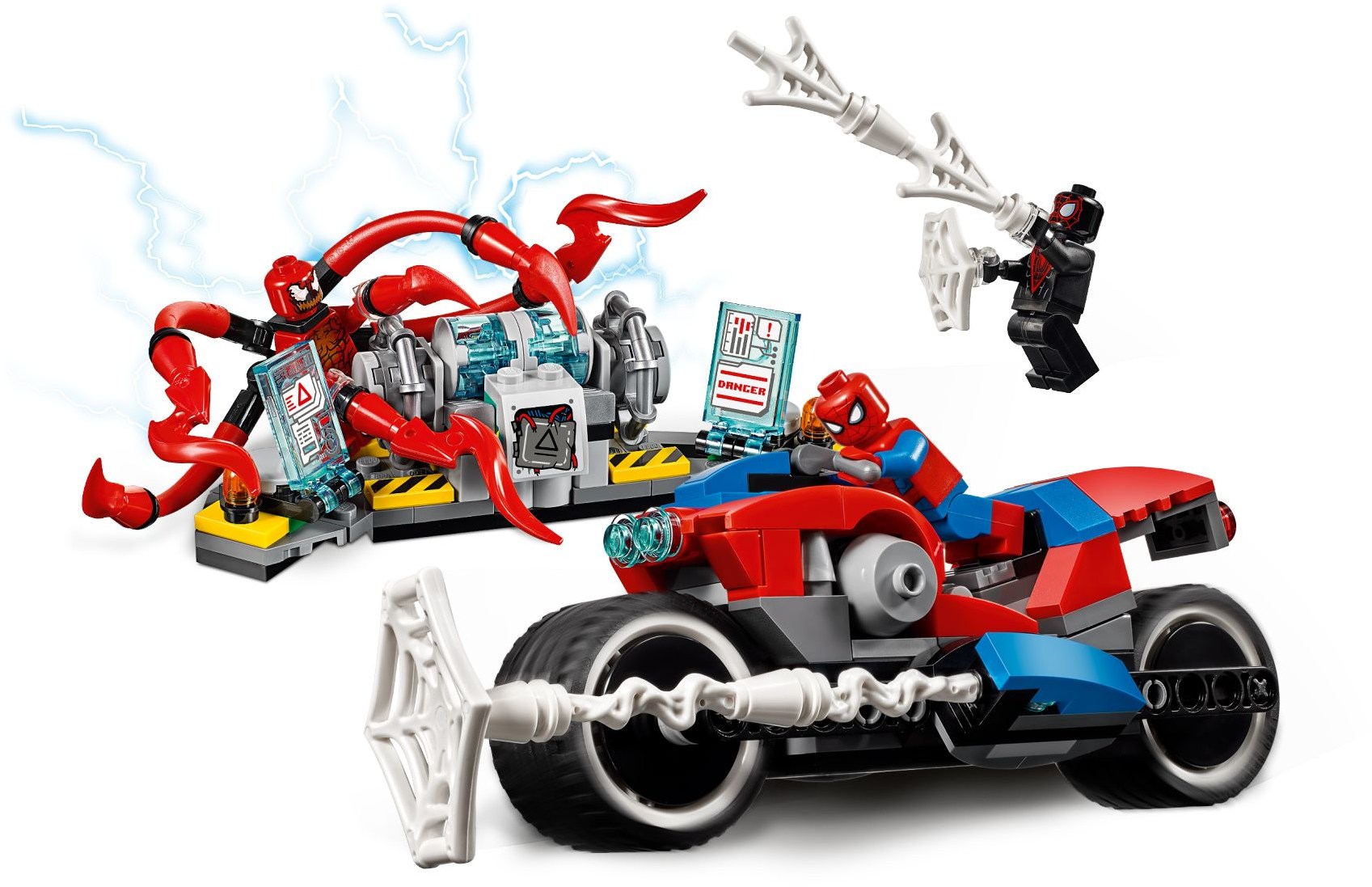 LEGO Super Heroes 76113 Spider-Man a záchrana na motorce