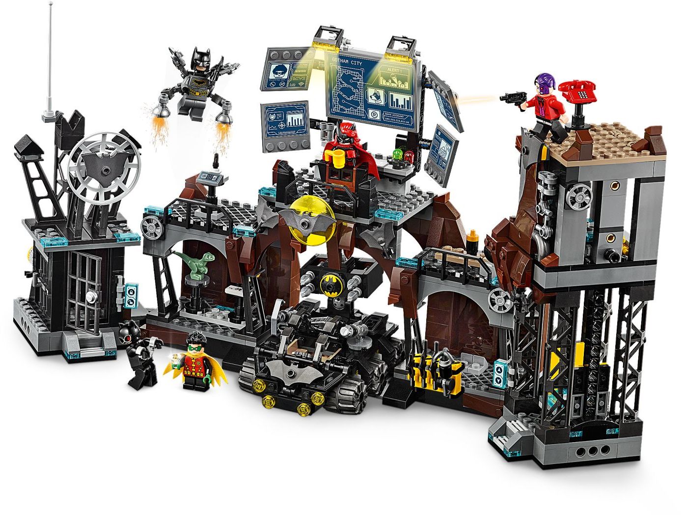 LEGO Super Heroes 76122 Clayface útočí na Batmanovu jeskyni