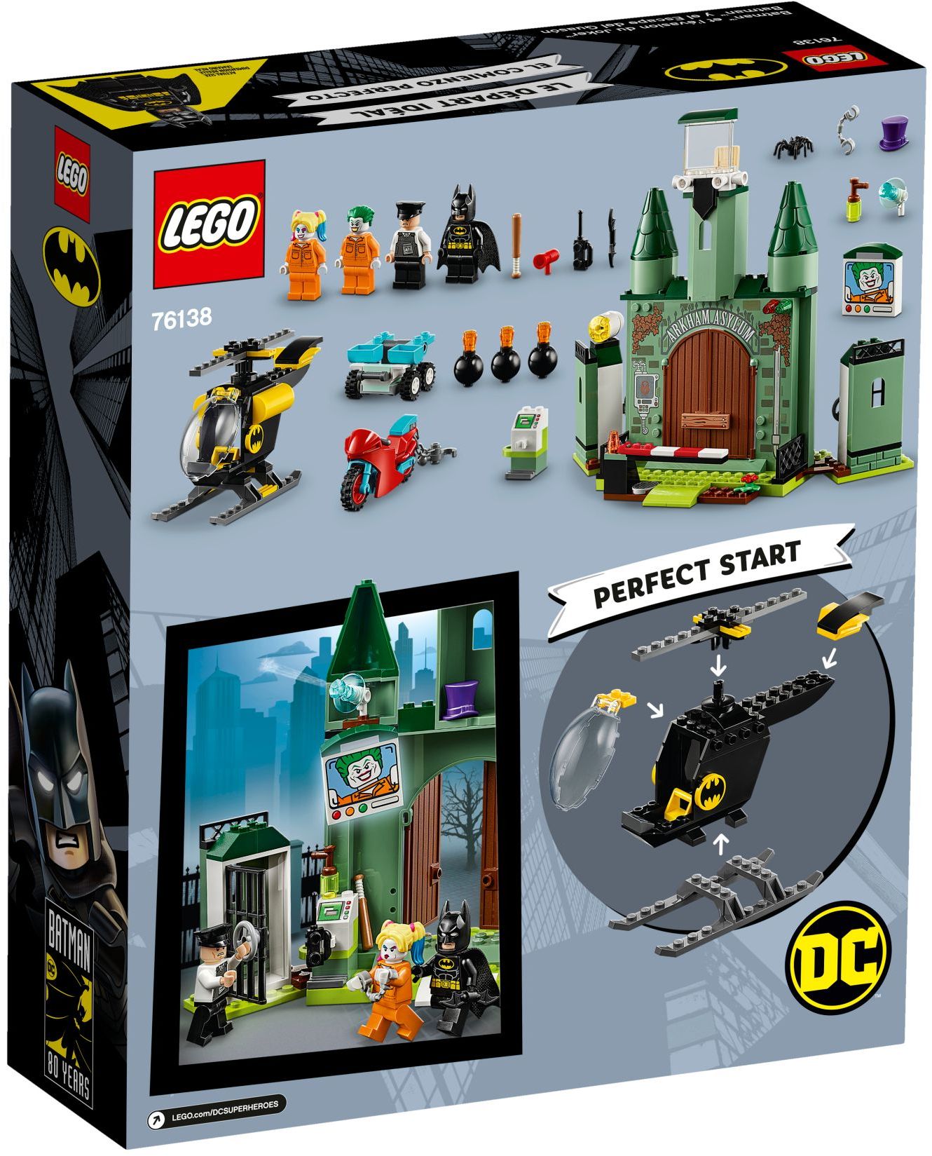 LEGO Super Heroes 76138 Batman a útěk Jokera