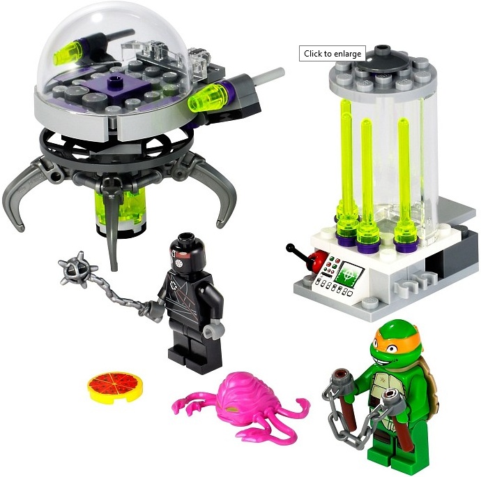 LEGO Ninja Turtles 79100 Únik z Krangovy laboratoře