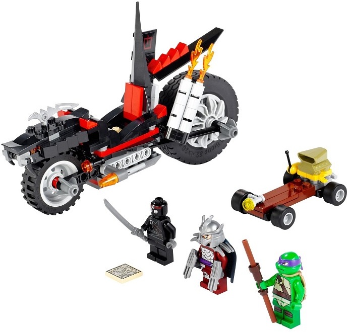 LEGO Ninja Turtles 79101 Trhačova dračí motorka