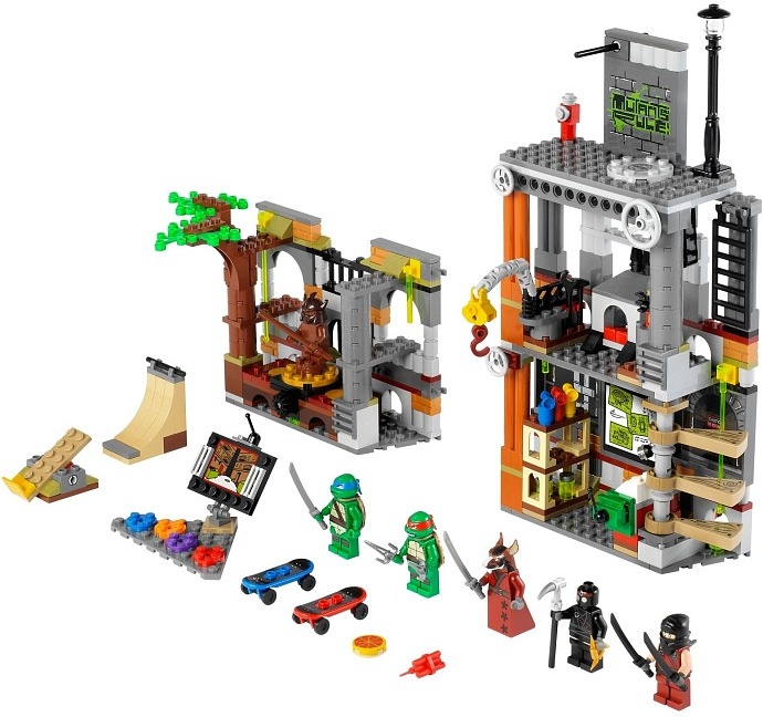 LEGO Ninja Turtles 79103 Útok na želví doupě