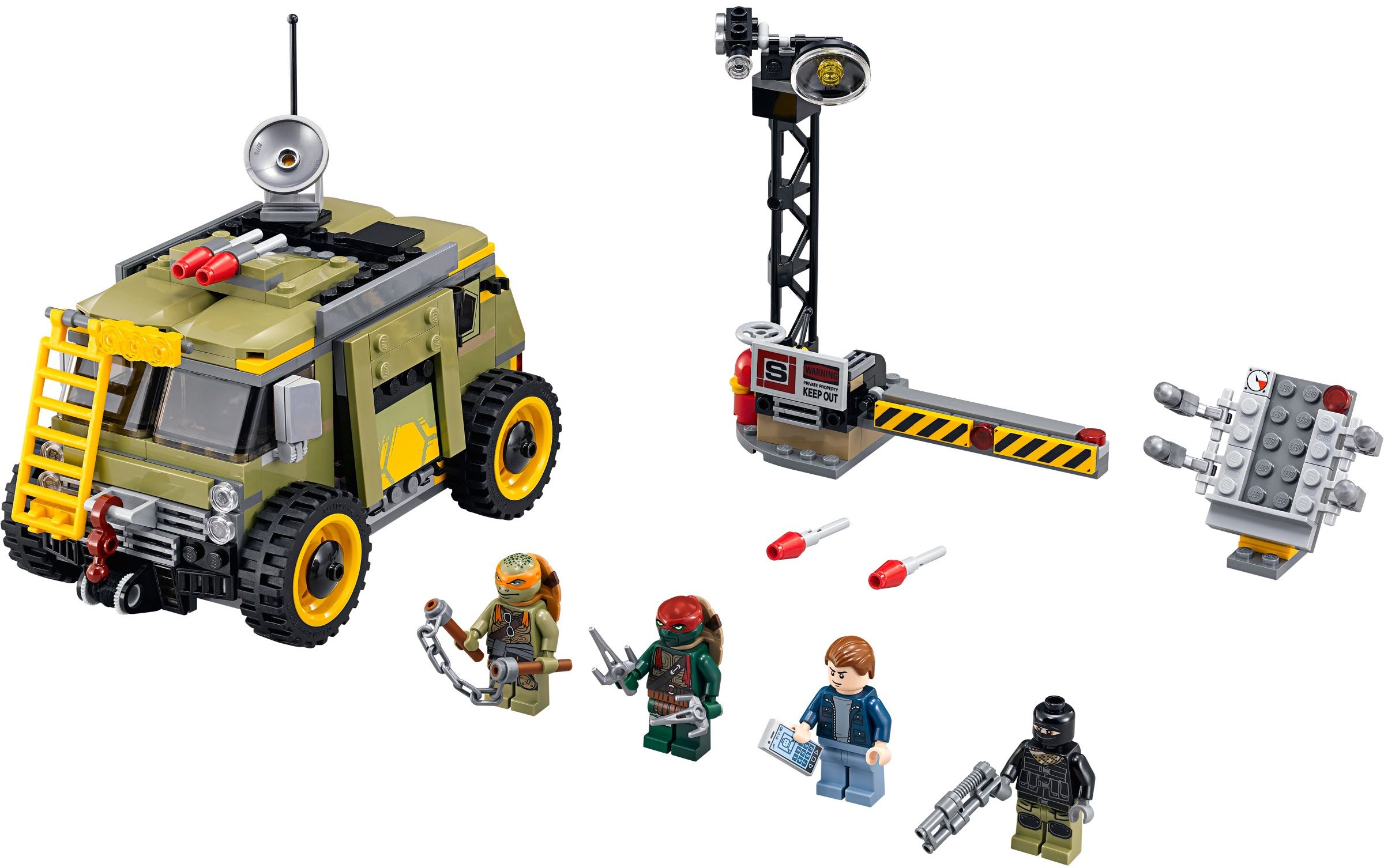 LEGO Ninja Turtles 79115 Zničení želví dodávky