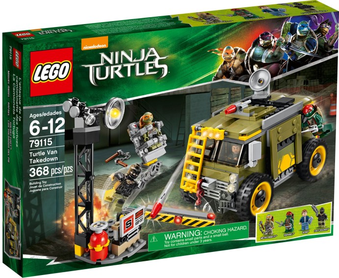 LEGO Ninja Turtles 79115 Zničení želví dodávky