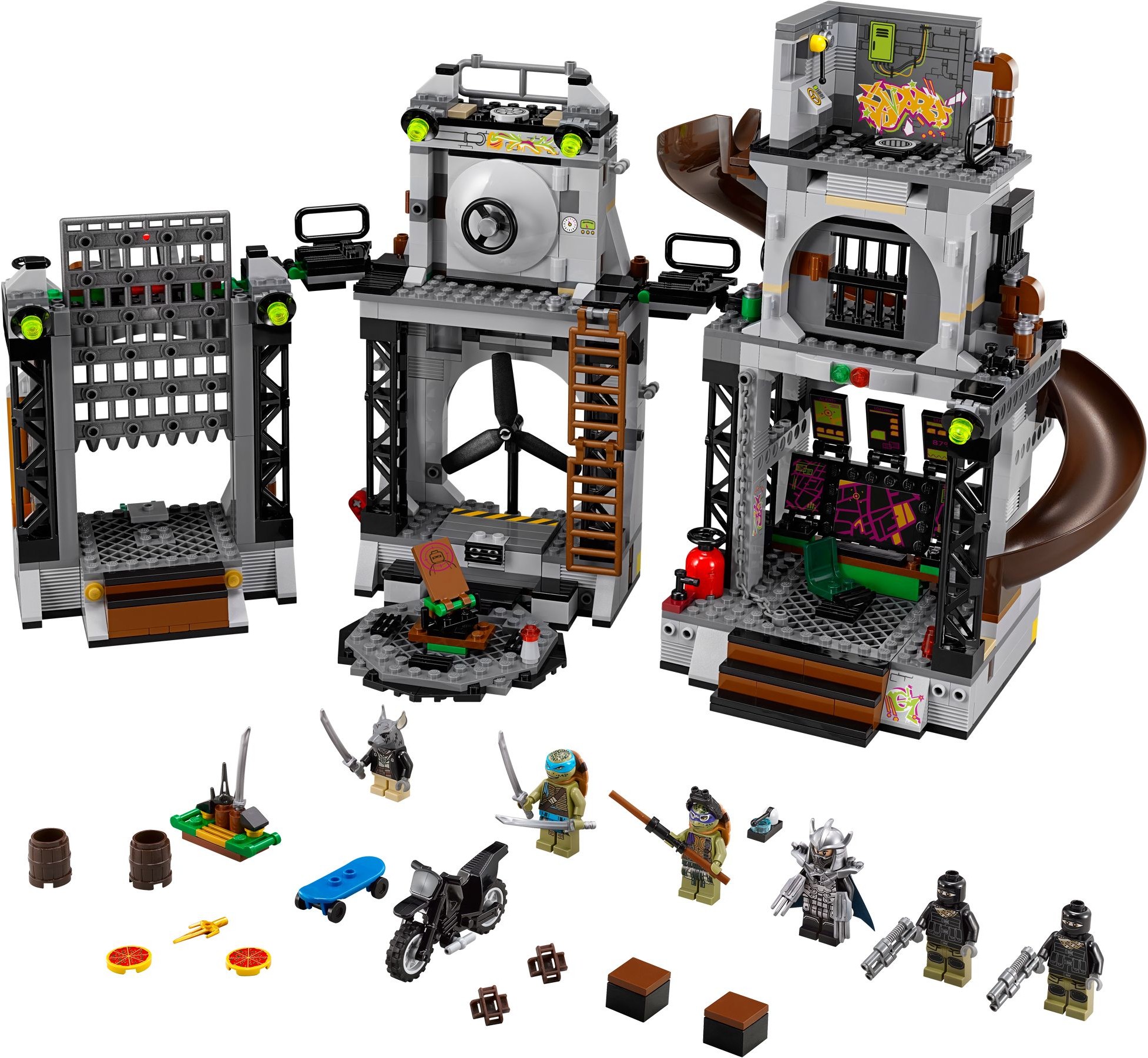 LEGO Ninja Turtles 79117 Invaze do želvího doupěte