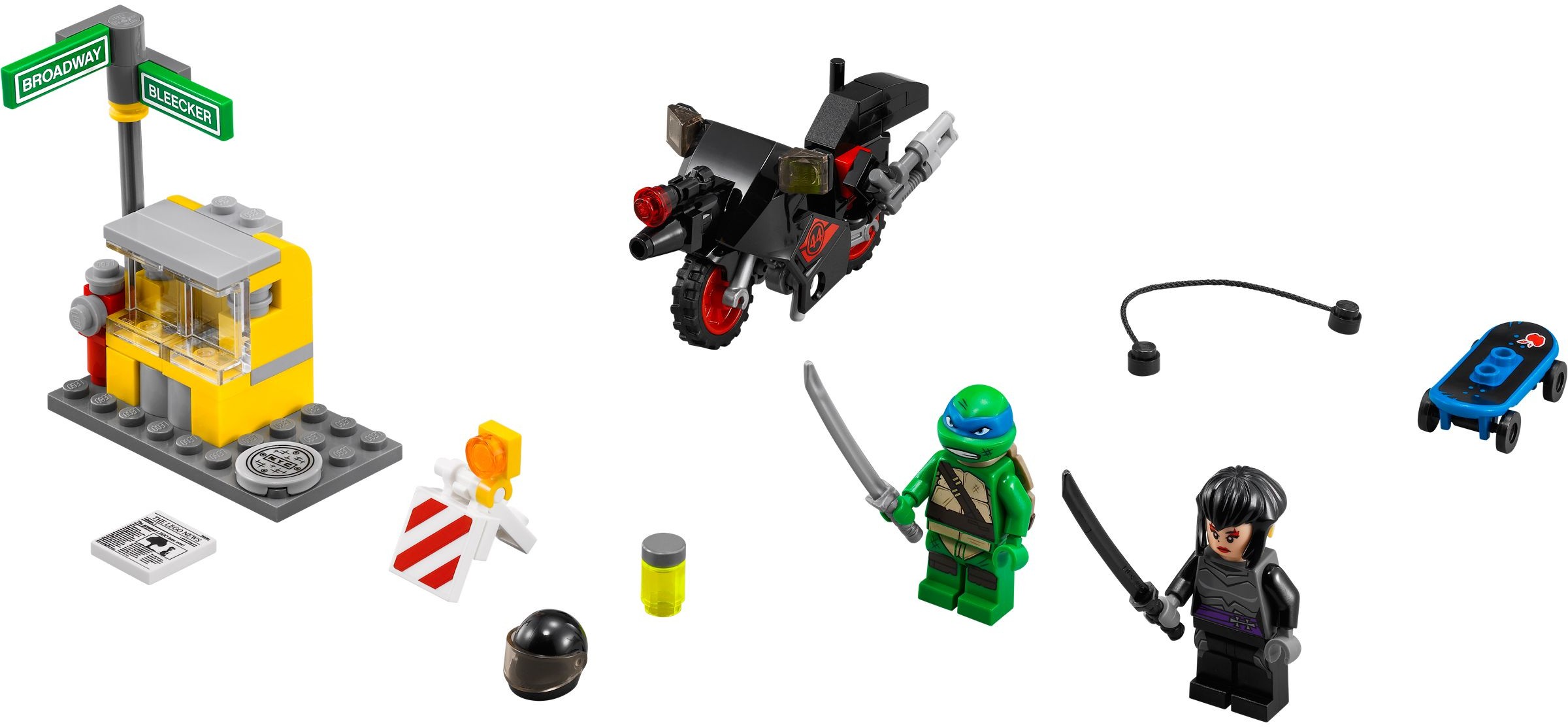 LEGO Ninja Turtles 79118 Únik Karai na motorce