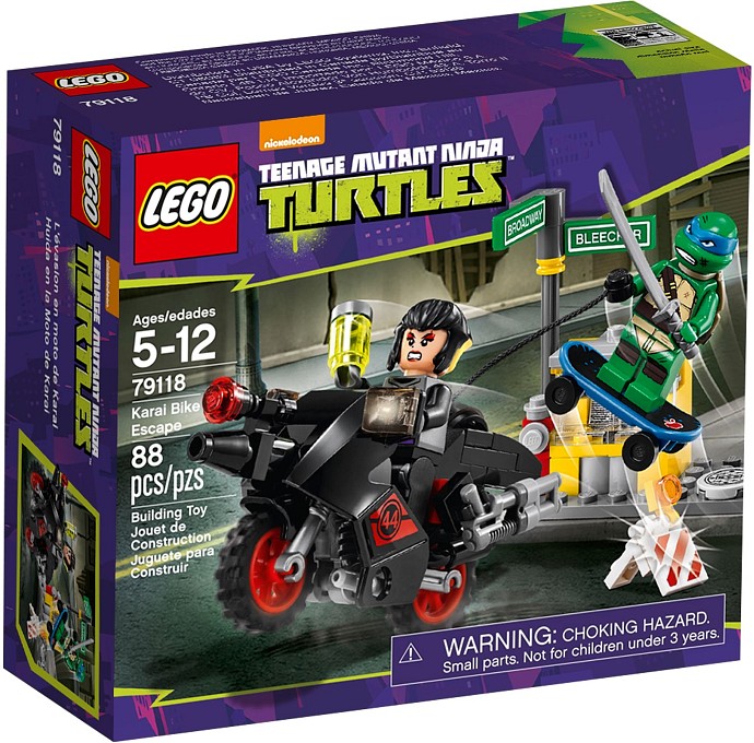 LEGO Ninja Turtles 79118 Únik Karai na motorce