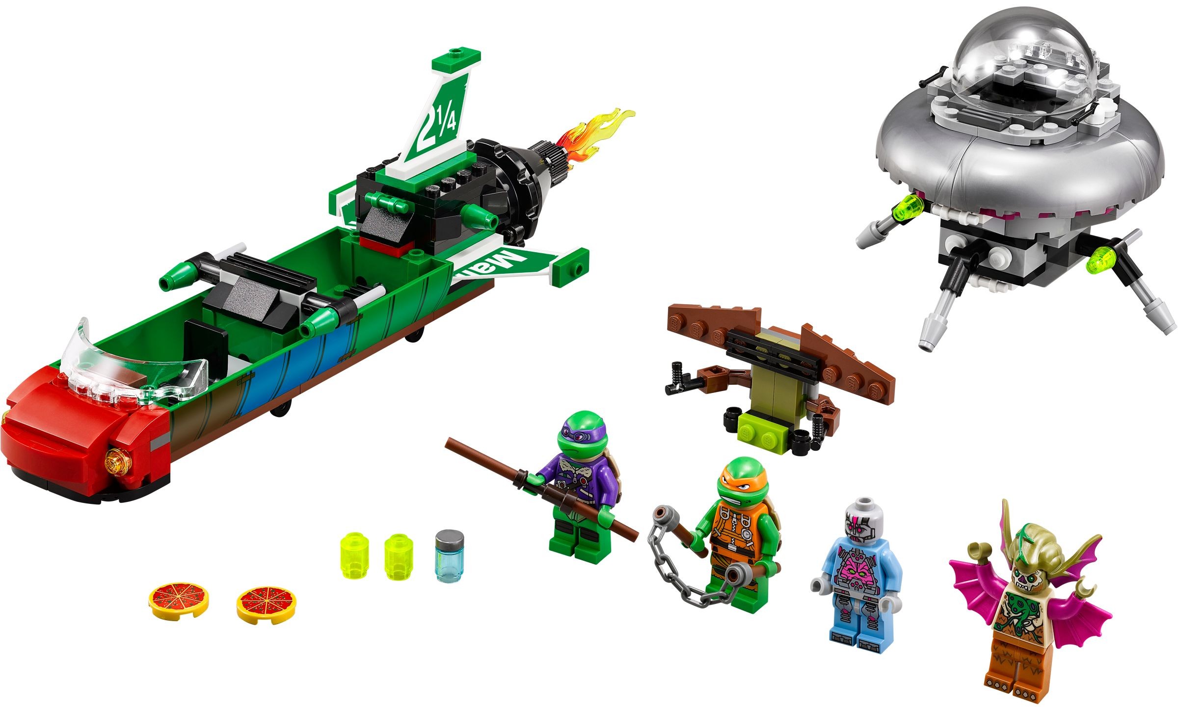 LEGO Ninja Turtles 79120 Vzdušná bitva T-Rawket