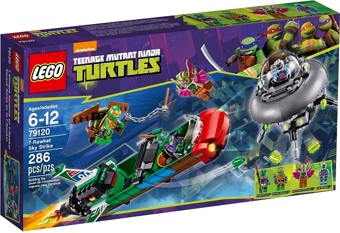 LEGO Ninja Turtles 79120 Vzdušná bitva T-Rawket