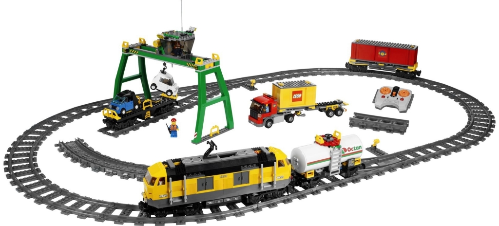 LEGO City 7939 Nákladní vlak