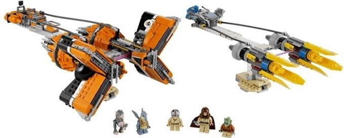 LEGO Star Wars 7962 Anakinův kluzák