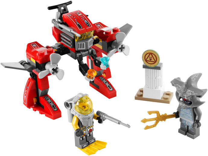 LEGO Atlantis 7977 Podmořský robot