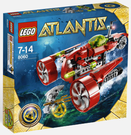 LEGO Atlantis 8060 Tajfunová turbo ponorka