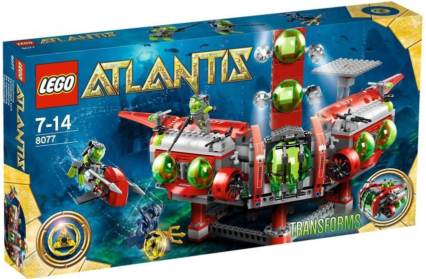LEGO Atlantis 8077 Výzkumné ústředí