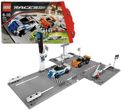 LEGO Racers 8125 Burácející motokáry