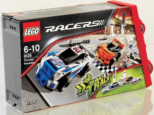 LEGO Racers 8125 Burácející motokáry