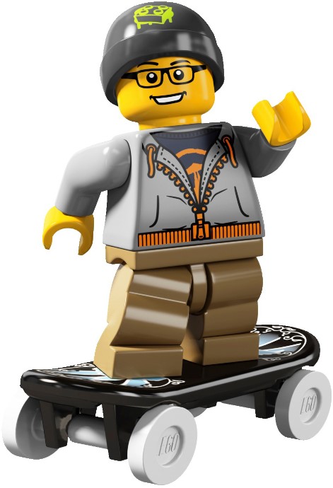 LEGO Minifigurky 8804-09 4.série Street skater