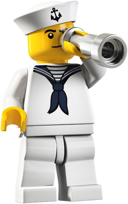 LEGO Minifigurky 8804-10 4.série Námořník