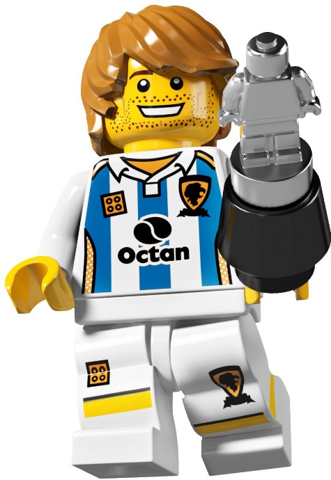 LEGO Minifigurky 8804-11 4.série Fotbalista