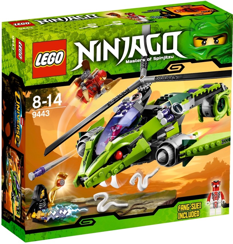LEGO Ninjago 9443 Hadí vrtulník
